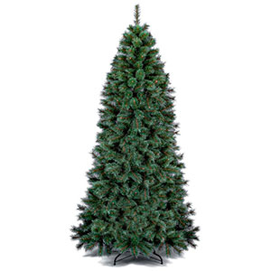Dombås slankt juletræ er et flot fyldigt kunstigt juletræ med en slank form så den passer ind i enhver stue